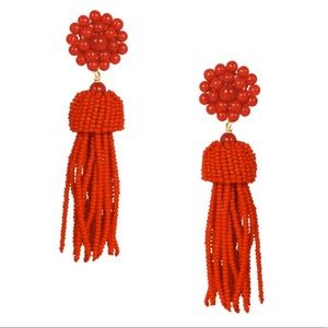 Lisi Lerch Jewelry - Red Tassel Lisi Lerch Earrings Lisi Lerch Jewelry - Red Tassel Lisi Lerch Earrings